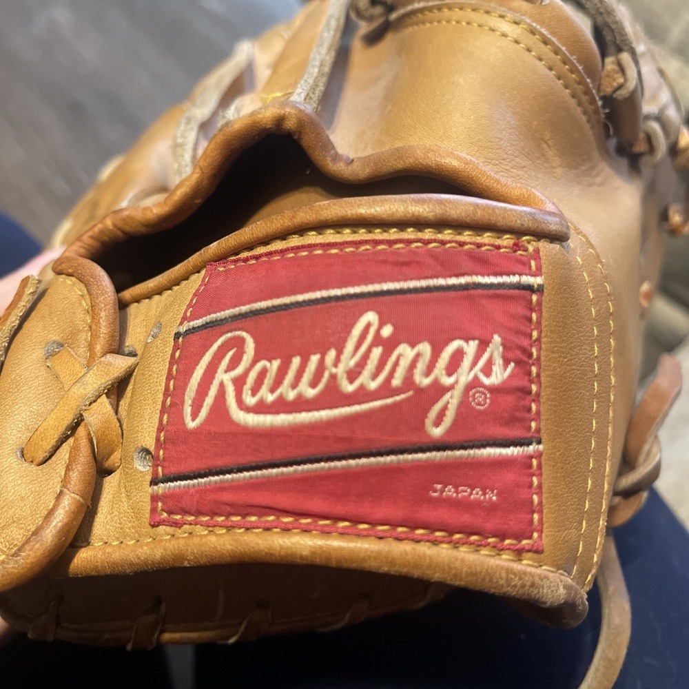 VTG Rawlings Basket Web Glove Baseball FJ 15 Japan